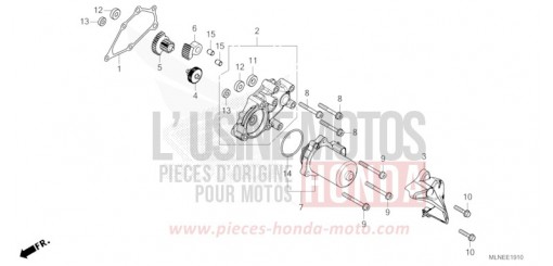 REDUCTION GEAR CRF1100DS de 2025